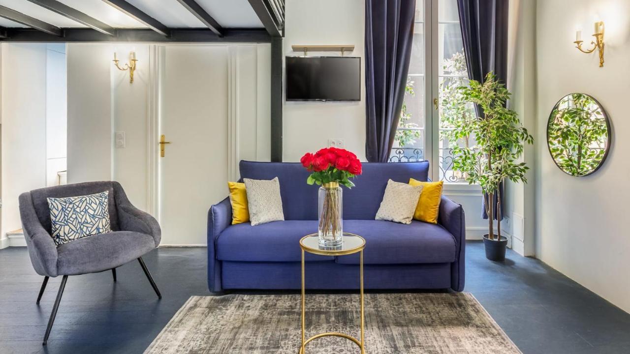 Luxury 2 Bedroom Apartment With Ac Near Louvre Parigi Esterno foto